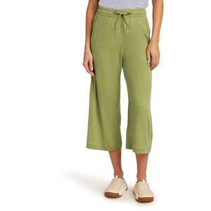 Icebreaker Women's 200 Merino Wool Granary Olive Green Culottes Large